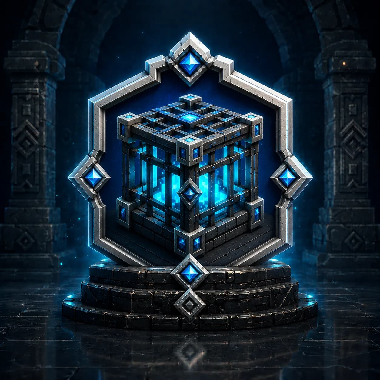 SkyBlock — Atlas Vault başlangıcı